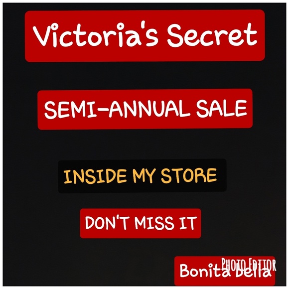 Victoria's secret FOR SALE inside my store